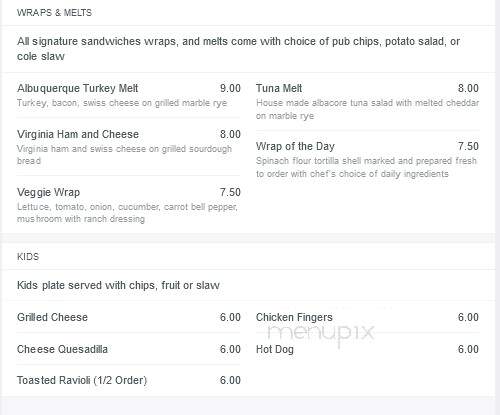 Keagan's - Saint Louis, MO menu_pic