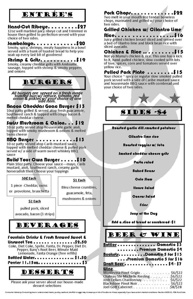 Chanticleer Bakery Eatery - Santa Rosa Beach, FL menu_pic