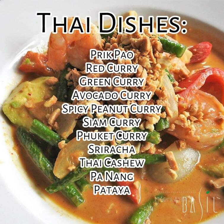 Basil Asian Bistro - Canton, OH menu_pic