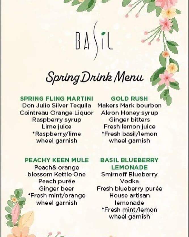 Basil Asian Bistro - Canton, OH