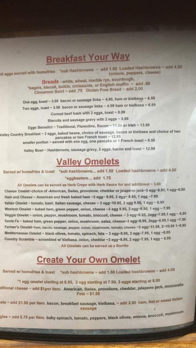 The Valley Cafe - Northbridge, MA