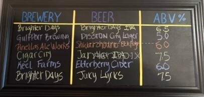 Wine at the Docks - Tarpon Springs, FL menu_pic