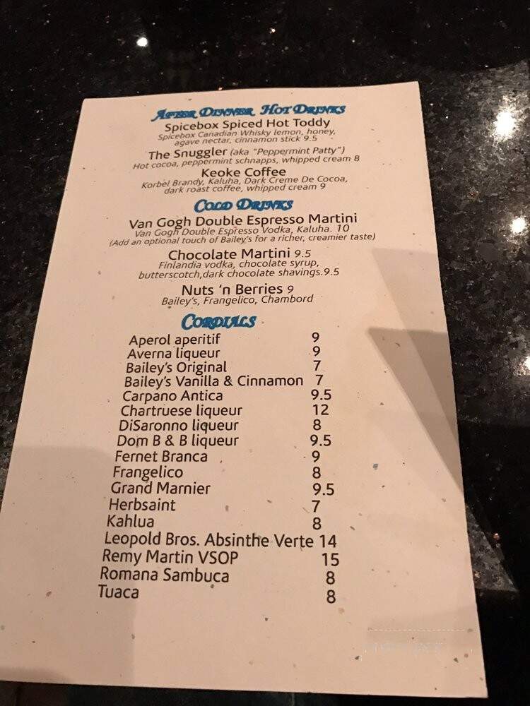Chimayo Stone Fired Kitchen - Durango, CO menu_pic