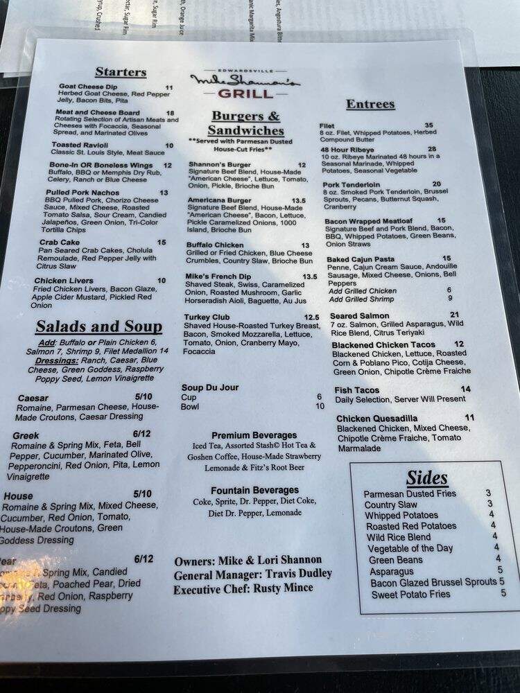 Mike Shannon's Grill - Edwardsville, IL