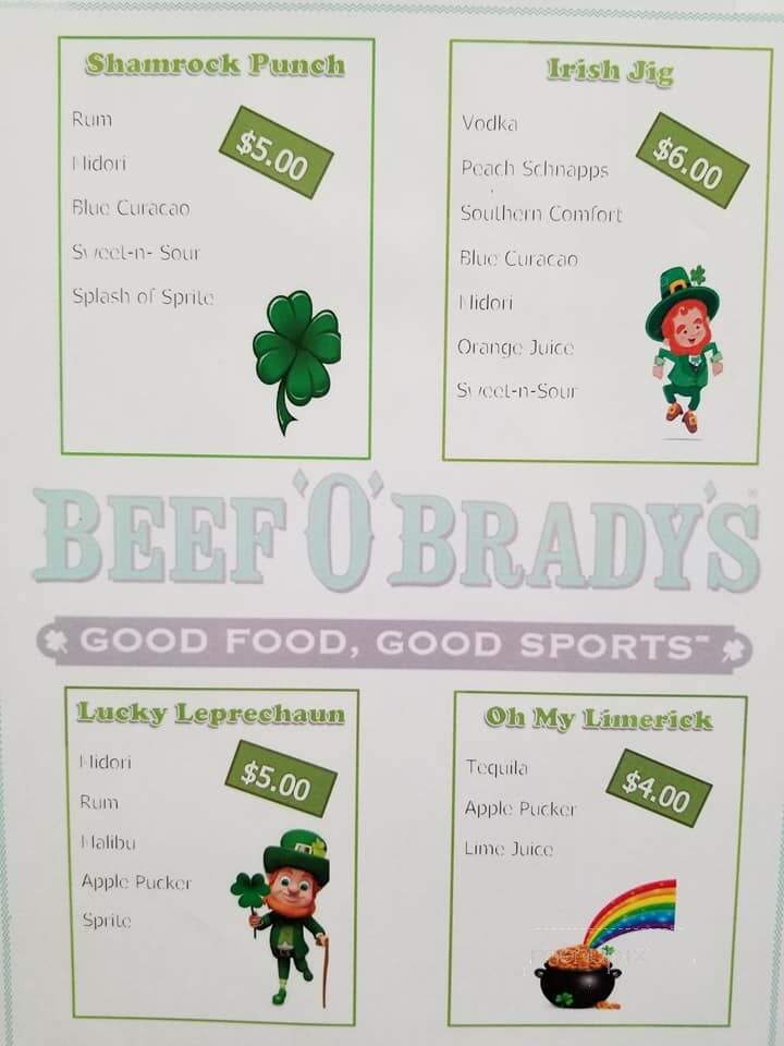 Beef O'Brady's - Peru, IN
