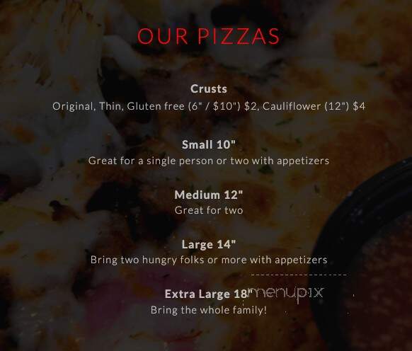 Nicky's Pizza - Kansas City, MO menu_pic