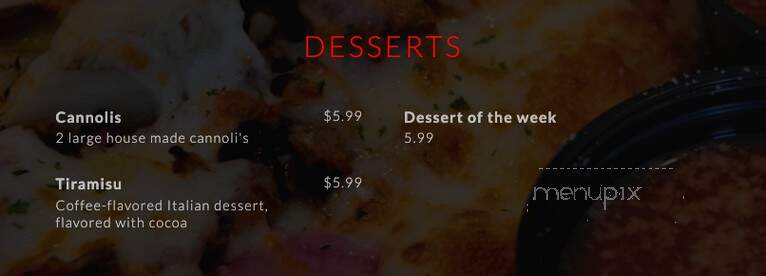 Nicky's Pizza - Kansas City, MO menu_pic