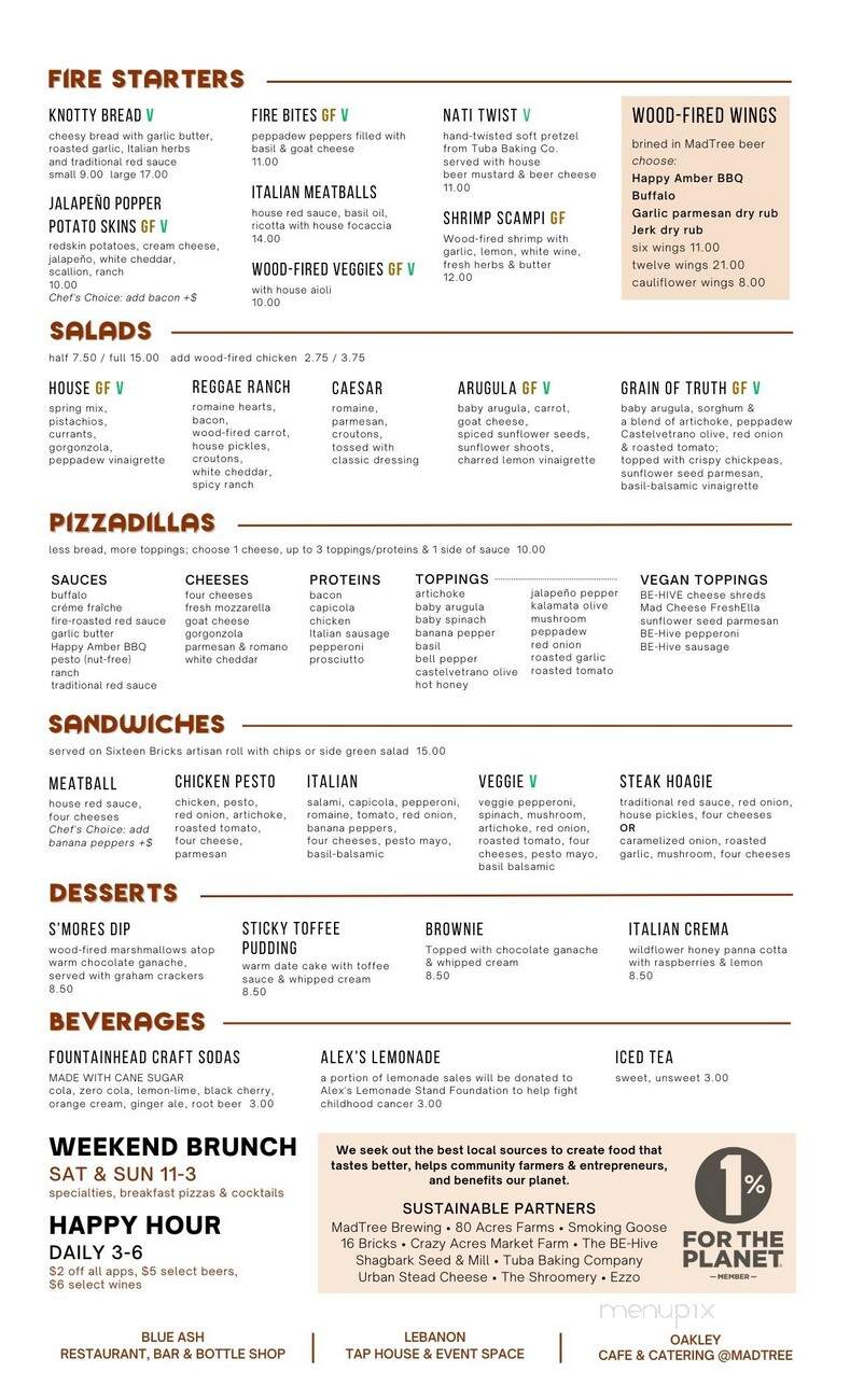 Catch-a-Fire Pizza - Cincinnati, OH menu_pic