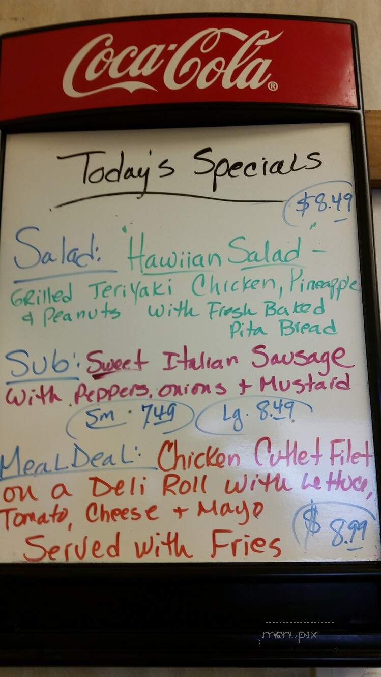 501 Pizza and Subs - Londonderry, NH menu_pic