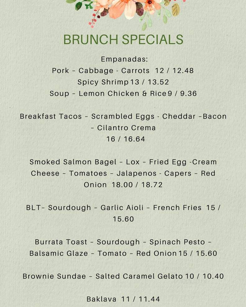 52 Main - Millerton, NY menu_pic