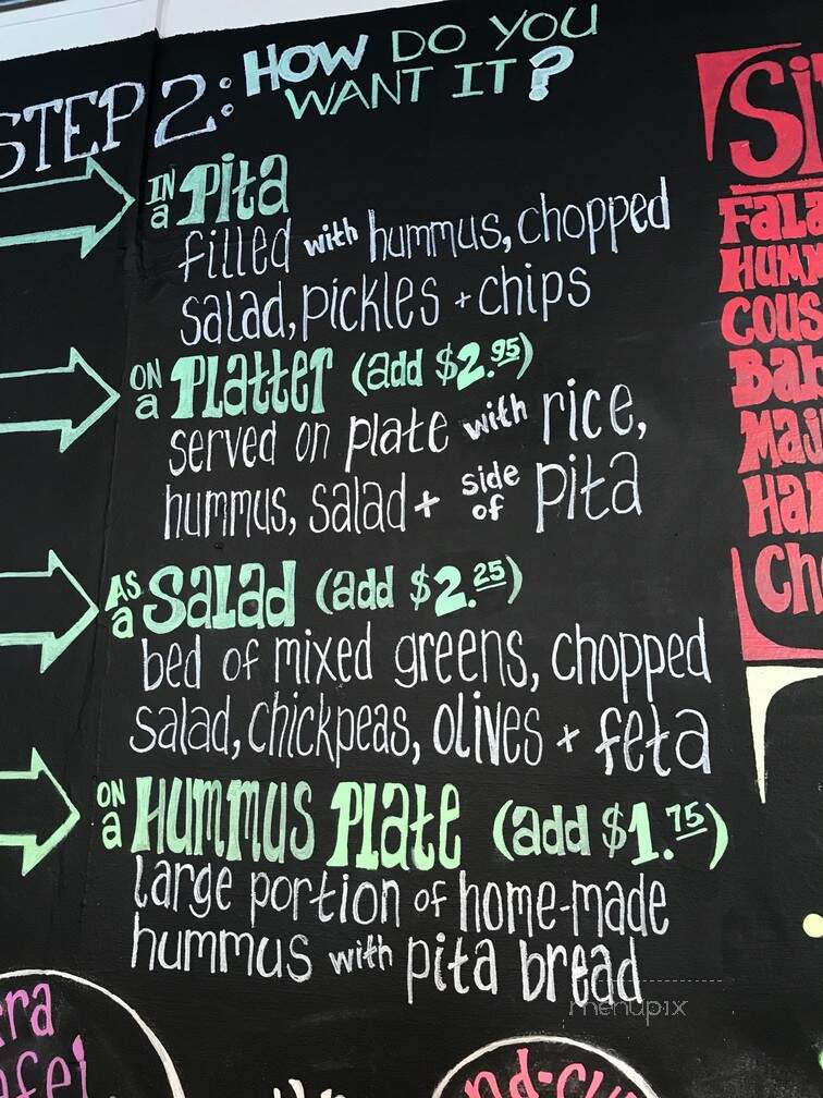 Banzo Restaurant - Madison, WI menu_pic