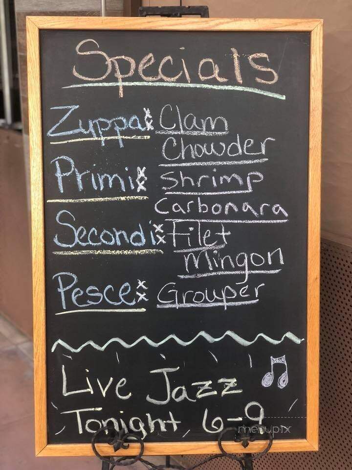 Caffe' Torino in the Foothills - Tucson, AZ menu_pic