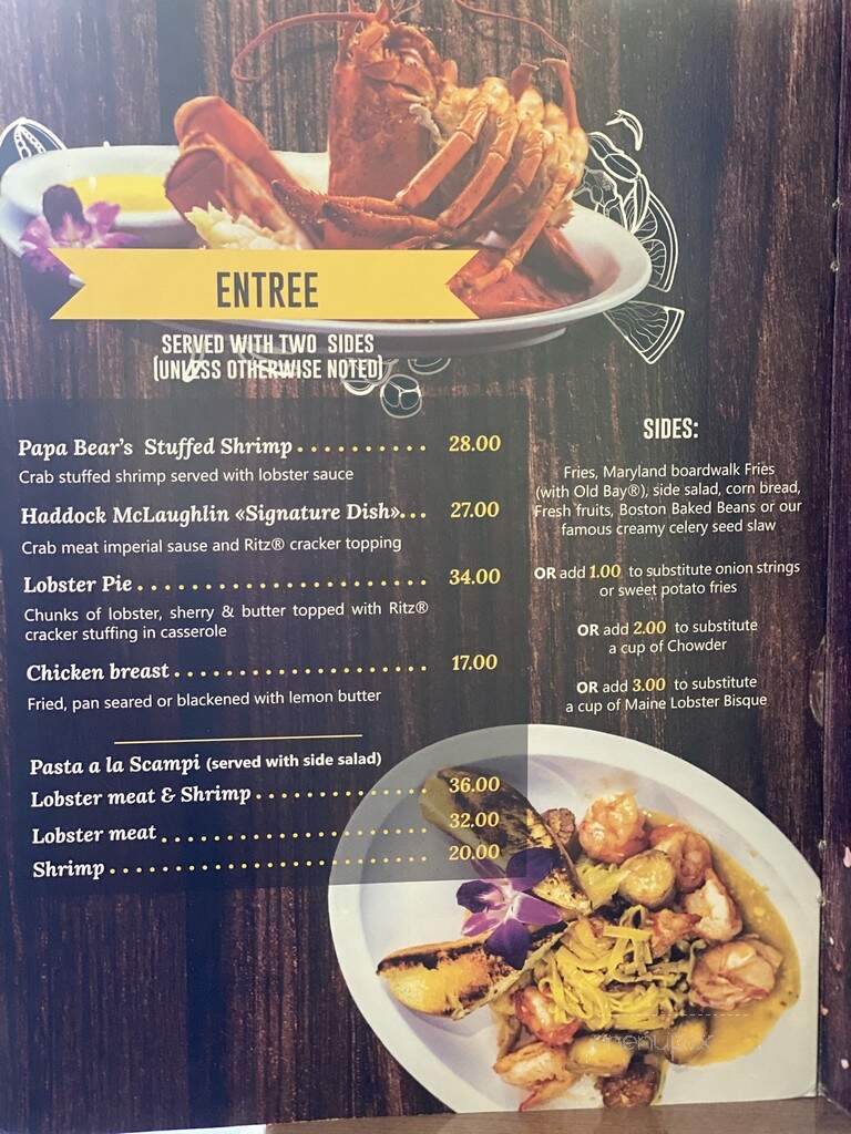 Chowderheads - Jupiter, FL menu_pic