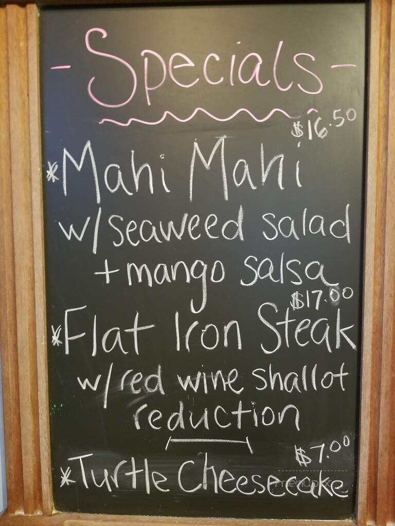 DeepWater Brewing Co. - Blue Hill, ME menu_pic
