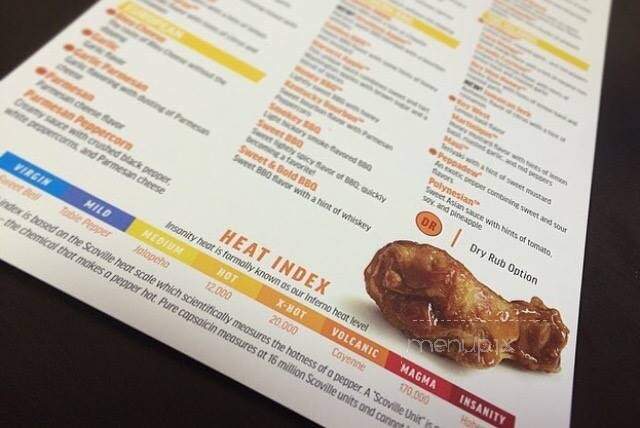 East Coast Wings & Grill - Clemmons, NC menu_pic
