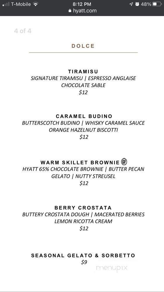 Fiorenzo Italian Steakhouse - Orlando, FL menu_pic