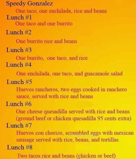Garibaldi - Huntsville, AR menu_pic
