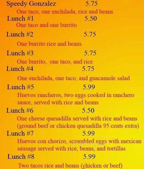 Garibaldi - Huntsville, AR menu_pic