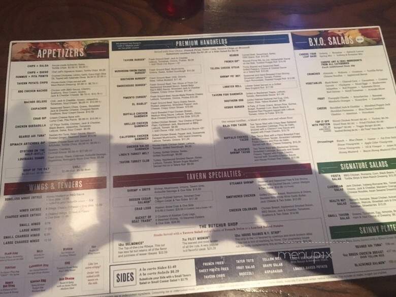 Hickory Tavern - Indian Trail, NC menu_pic