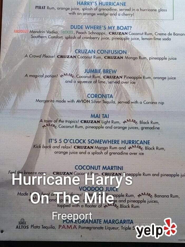 Hurricane Harry's Tiki Bar and Grill - Freeport, NY