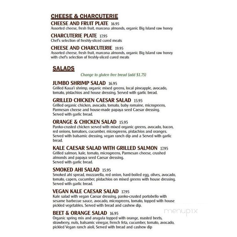 Island Vintage Coffee - Honolulu, HI menu_pic