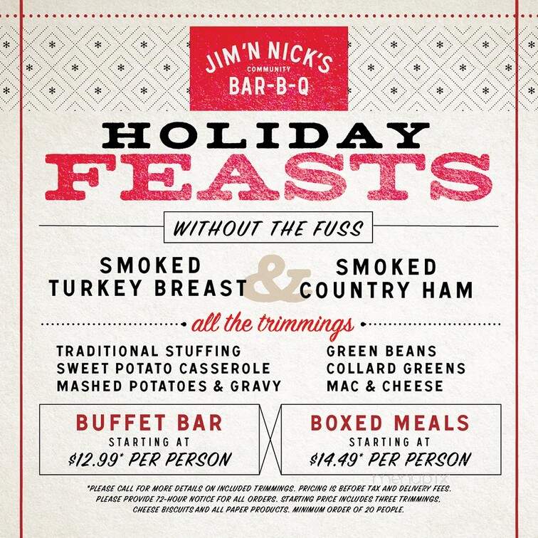 Jim 'N Nicks Bar BQ - Auburn, AL menu_pic