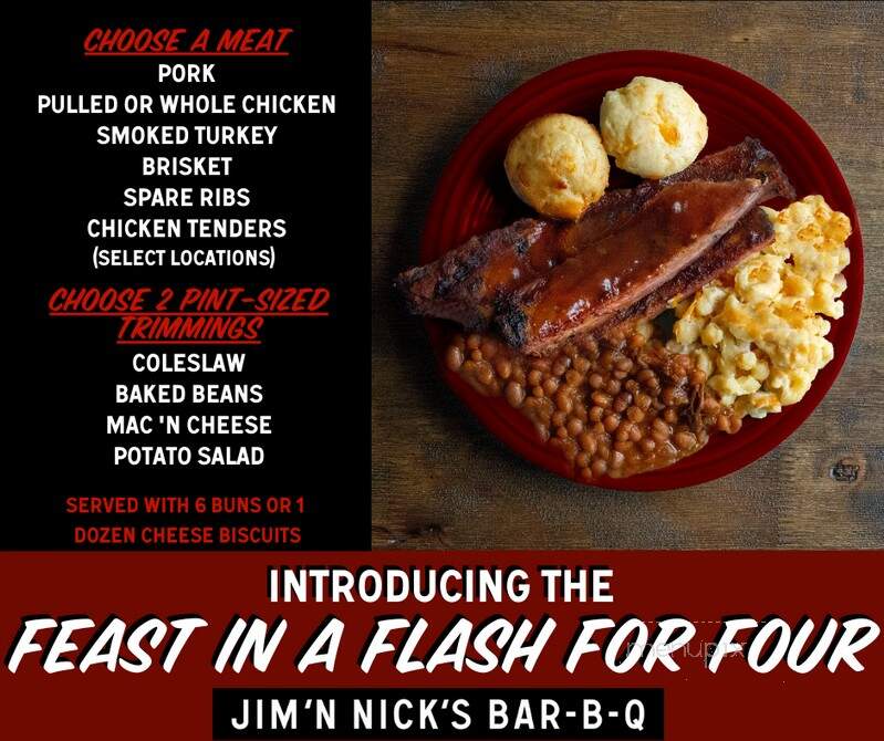 Jim 'N Nicks Bar BQ - Auburn, AL menu_pic