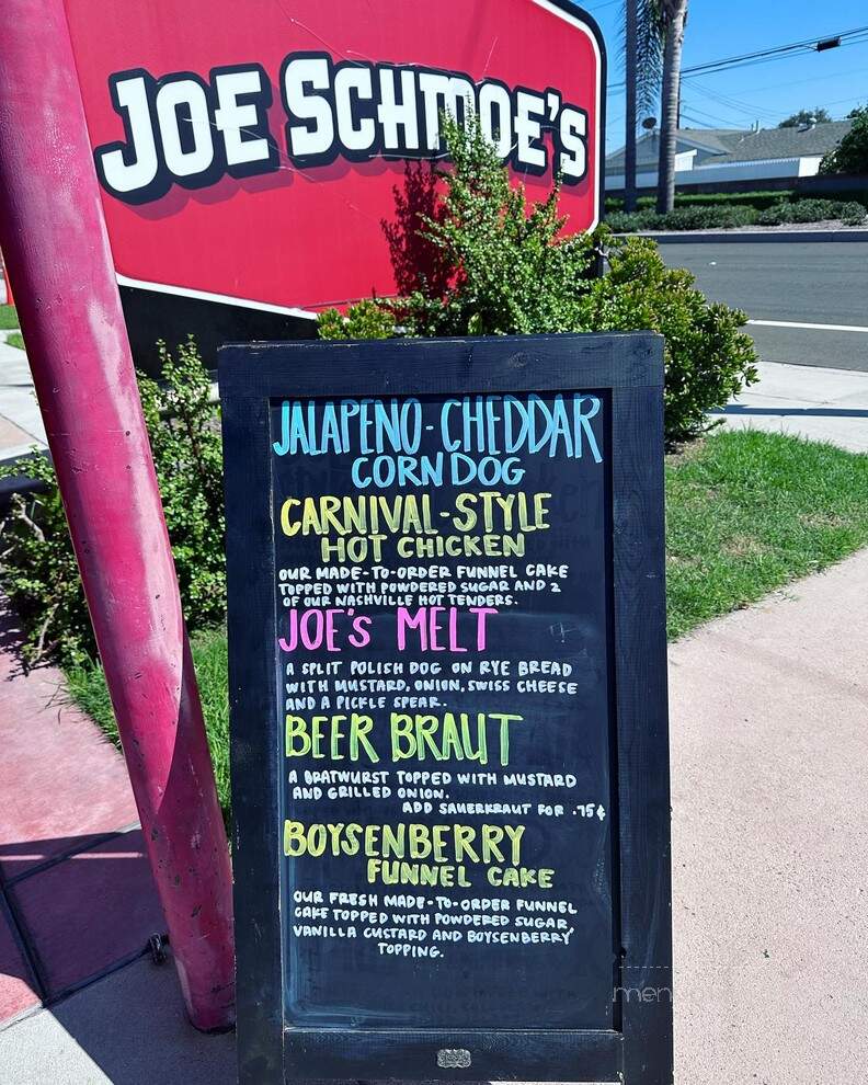 Joe Schmoe's - Cypress, CA