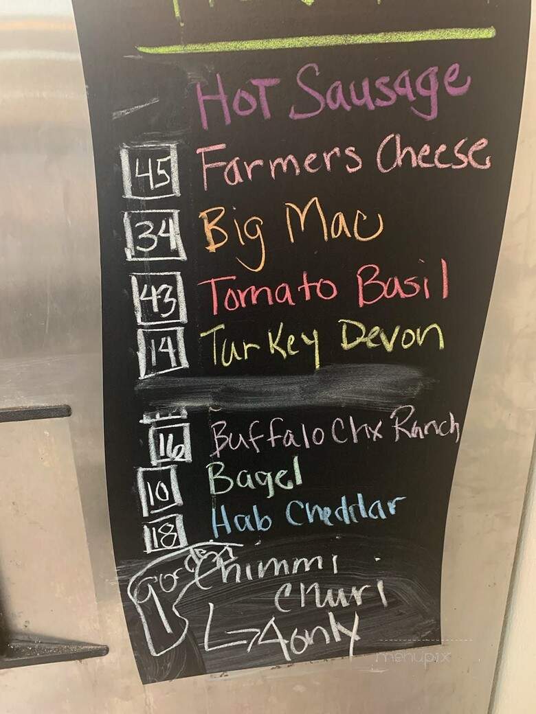 Joe's Oasis - Wilmington, NC menu_pic