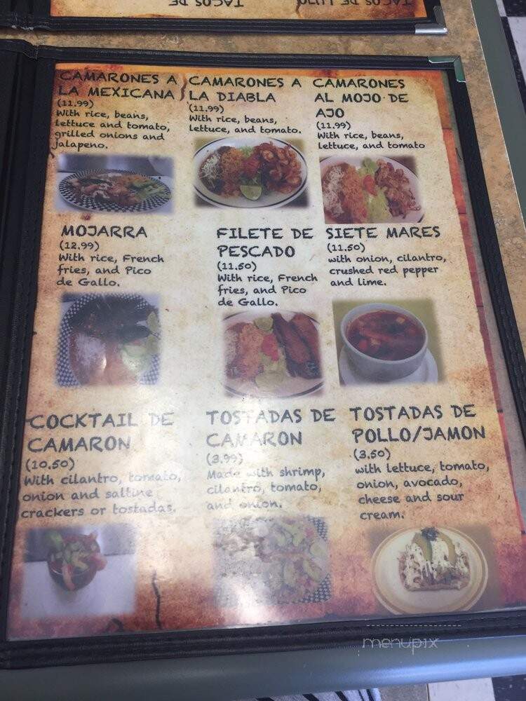La Riviera Maya Mexican - Louisville, KY menu_pic