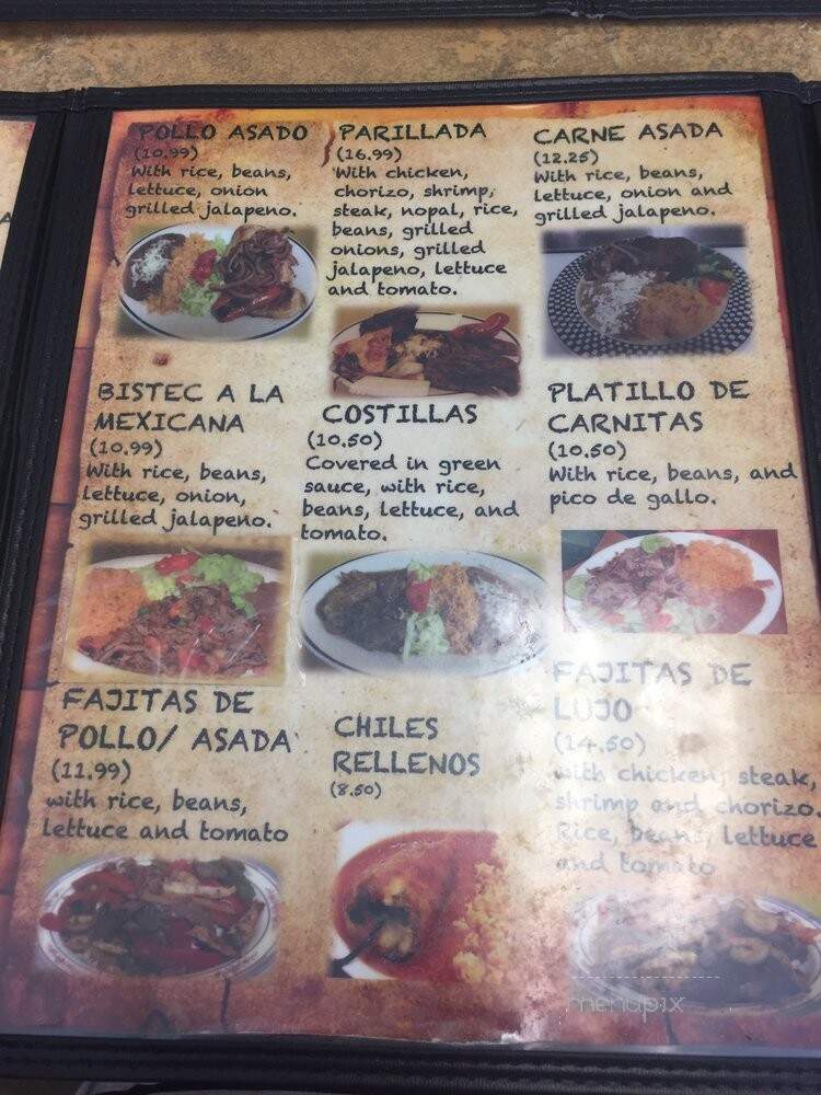 La Riviera Maya Mexican - Louisville, KY menu_pic