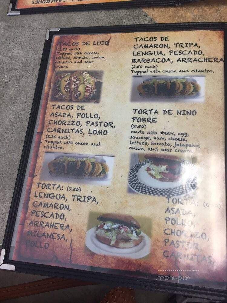 La Riviera Maya Mexican - Louisville, KY menu_pic