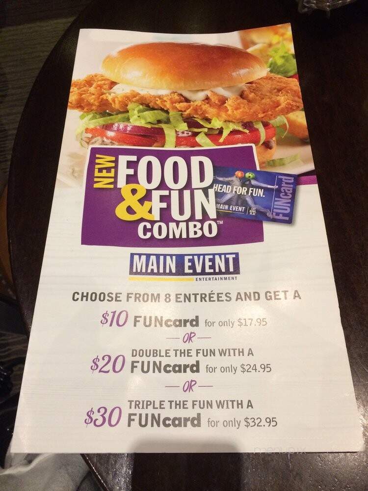 Main Event Entertainment Center - Tempe, AZ