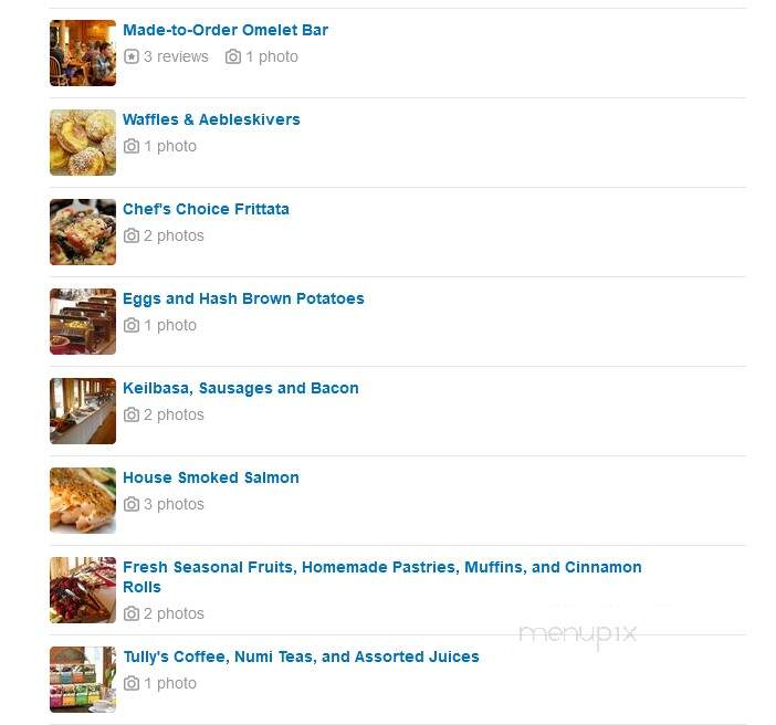 Mountain Springs Lodge - Leavenworth, WA menu_pic