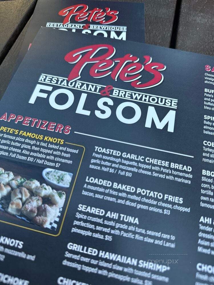 Pete's Restaurant and Brewhouse - Folsom, CA