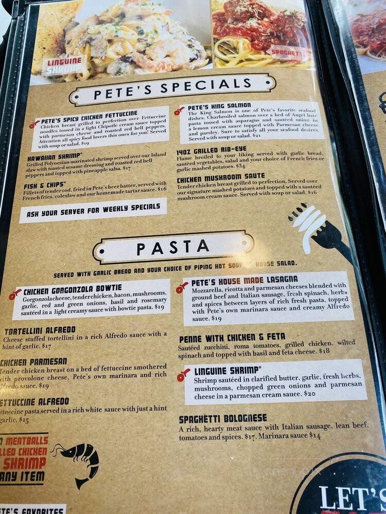 Pete's Restaurant and Brewhouse - Folsom, CA