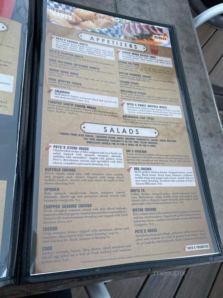 Pete's Restaurant and Brewhouse - Folsom, CA