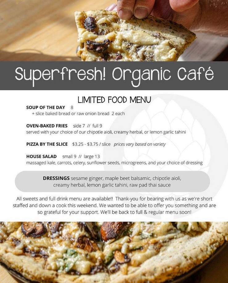 Superfresh! Organic Cafe - Brattleboro, VT