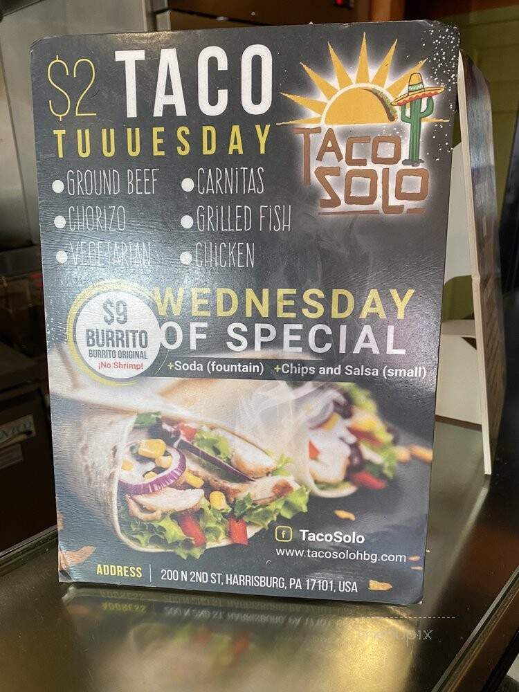 Taco Solo - Harrisburg, PA