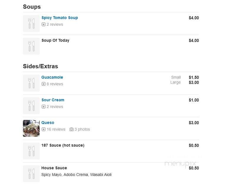 Tacopocalypse - Des Moines, IA menu_pic