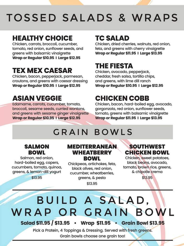The Kitchen - Traverse City, MI menu_pic
