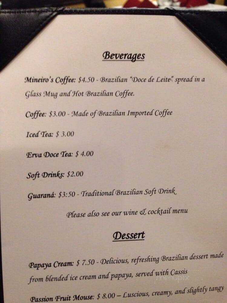 Flame and Fire - Roseville, CA menu_pic