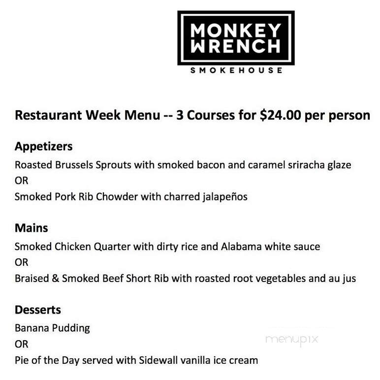 Sidewall Pizza Co. - Travelers Rest, SC menu_pic