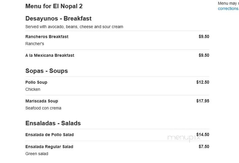 El Nopal Restaurant 2 - Uniondale, NY
