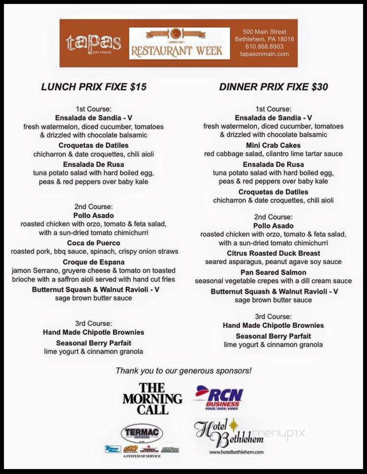 Cachette French Bistro & Creperie - Bethlehem, PA menu_pic