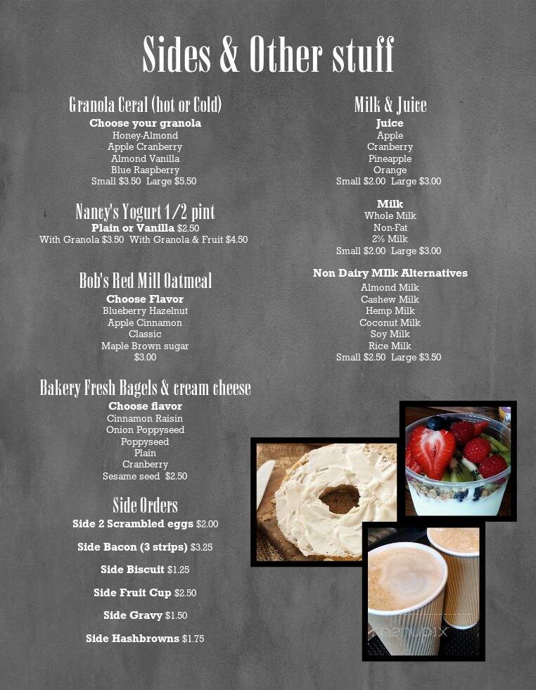 Stewart's 58 Drive In - Oakridge, OR menu_pic