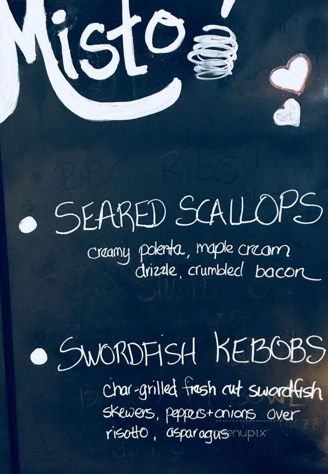 Misto! Cafe. Bar. Bistro. - Kittery, ME menu_pic