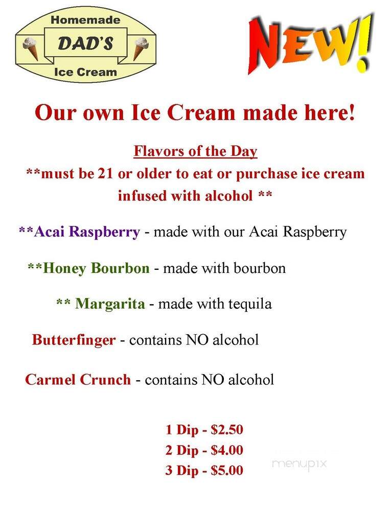 Buckeye Winery - Newark, OH menu_pic