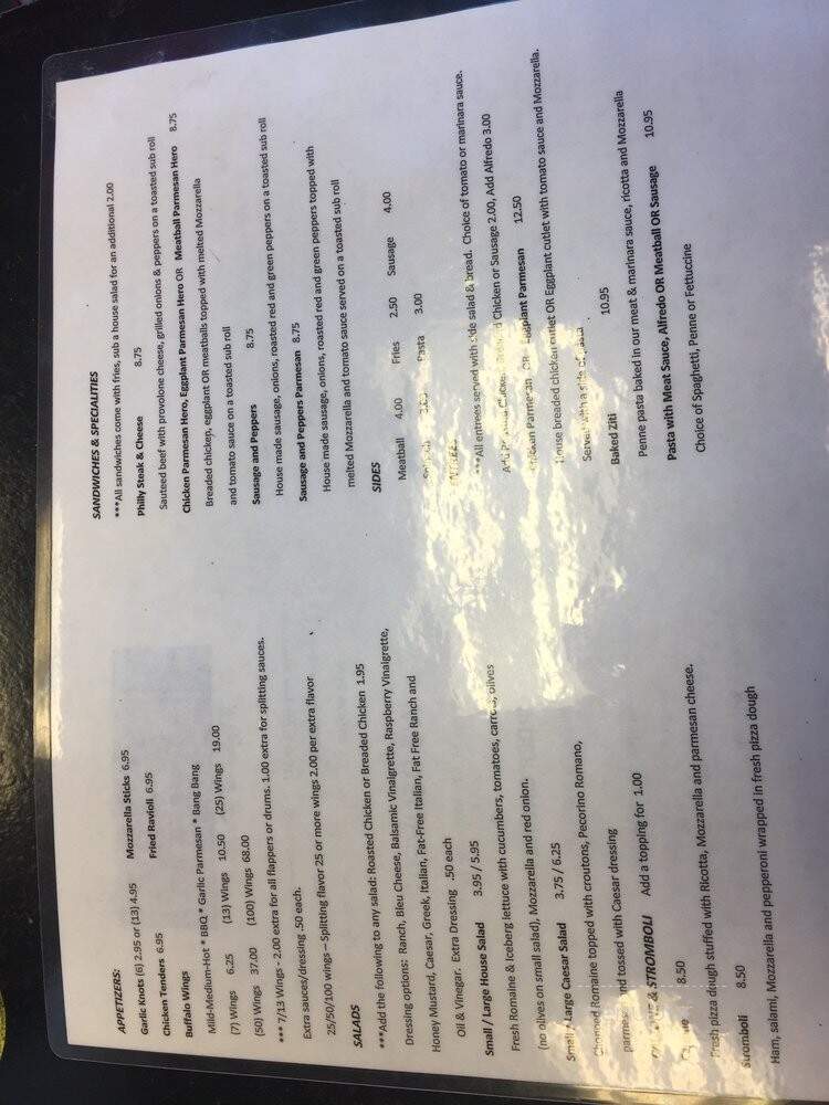 Danny's Pizza & Pasta - Fort Mill, SC menu_pic