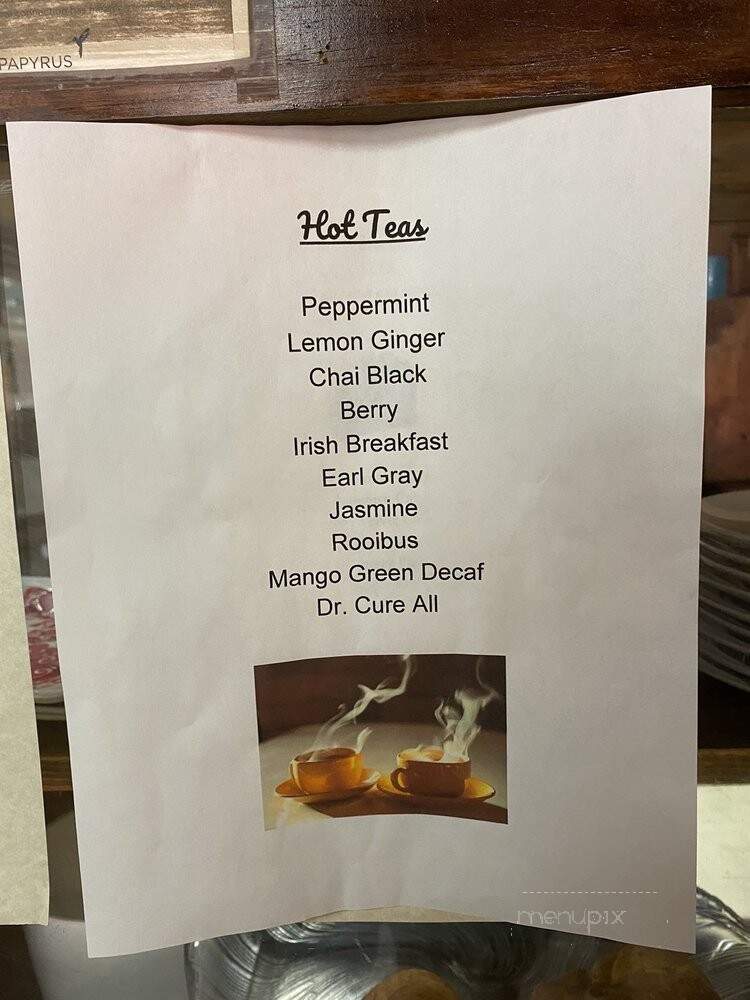 Zed's Cafe - Silver Spring, MD menu_pic